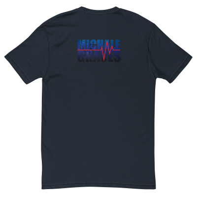 Michale Graves 'pulse' logo t-shirt