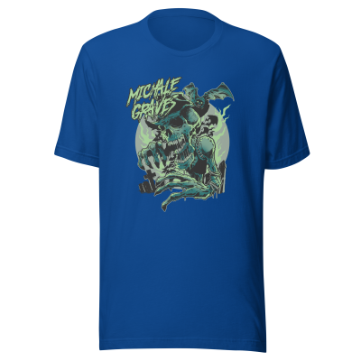 unisex-staple-t-shirt-true-royal-front-67bc7ad7b7bba.png Michale Graves Scarecrow Ghoul t-shirt