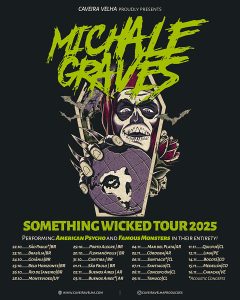Michale Graves South America 2025 tour poster
